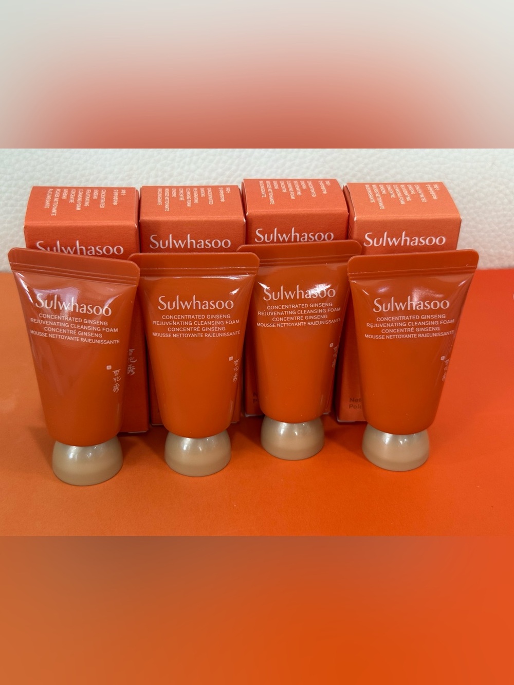 Sulwhasoo Concentrated Ginseng Rejuvenating Cleansing Foam 15gx4(60g)